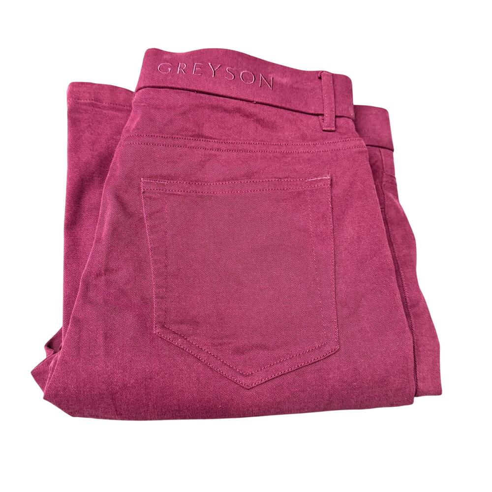 Greyson‎ Chino Pants Slim Fit Mens 30x32 (31x32 ACTUAL) Plum Purple Golf Soft